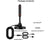 Digital TV Antenna DVB-T2 – Portable Indoor/Outdoor HDTV Antenna with Magnetic Base and 16.4ft Cable
