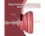 Wireless On-Ear Headphones – Upgrade Bass HiFi Stereo, Foldable, Noise-Isolating Headset with Microphone & Volume Control