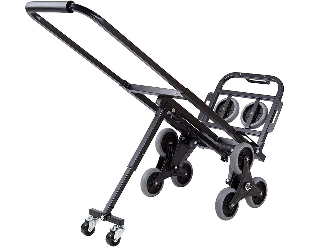 Stair Climbing Cart – Portable Heavy Duty Climbing Cart with 8 Wheels Hand Trolley for Easy Transport