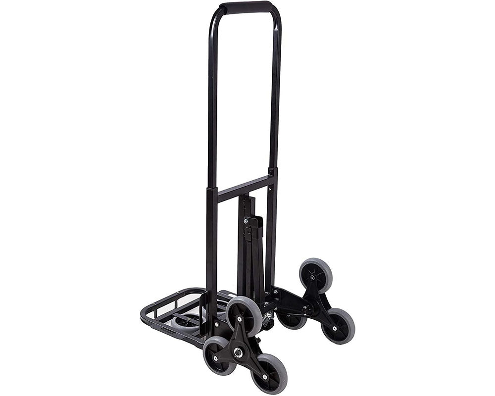 Stair Climbing Cart – Portable Heavy Duty Climbing Cart with 8 Wheels Hand Trolley for Easy Transport