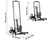 Stair Climbing Cart – Portable Heavy Duty Climbing Cart with 8 Wheels Hand Trolley for Easy Transport