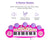 Kids Electronic Piano Pink 37-Key with Microphone Stool
