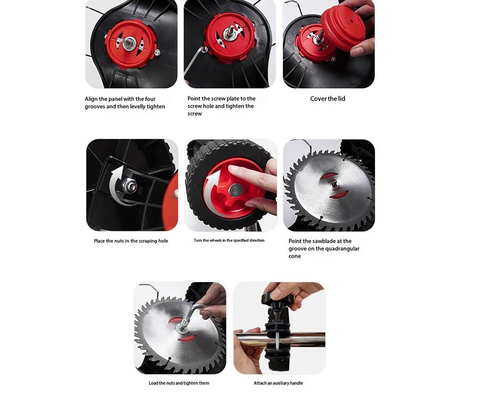 Rechargeable Grass Mower – High Power, Ultra Fast Rechargeable, Adjustable, Electric Lawn Mower for Lawn, Fields, Weeds, Agriculture, Home Use