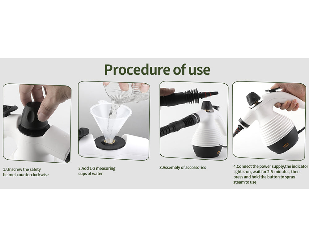 Steam Cleaner Mop with Detachable Handheld Steam Cleaner – 2-in-1 Versatile Cleaning Solution