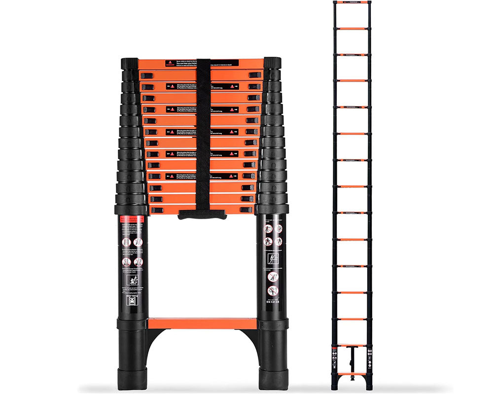 4.4M Telescoping Ladder – Portable, Durable, and Multi-Purpose