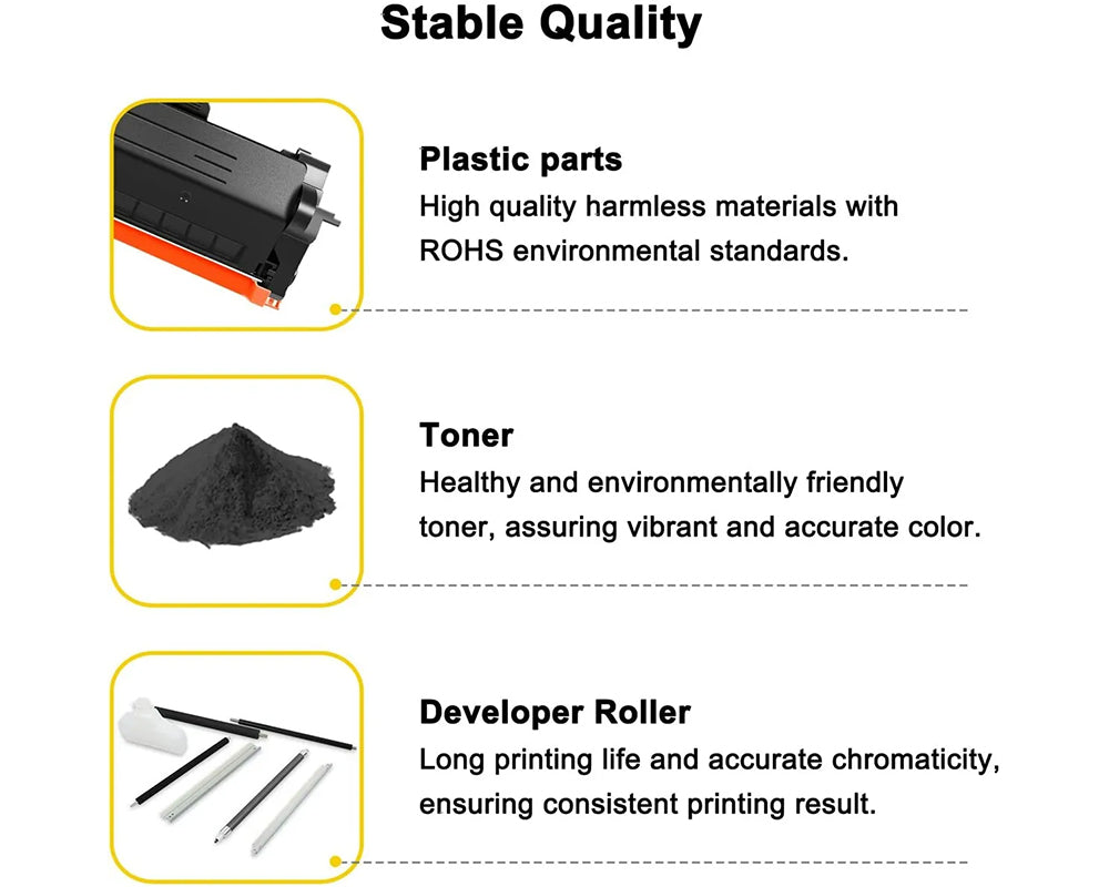 Compatible Toner Cartridge Replacement for Brother TN760 TN-760 TN-730 MFC-L2710DW HL-L2395DW MFC-L2750DW DCP-L2550DW L2370DW L2390DW Printer Ink (Black,2-Pack)