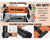 3.8M Telescoping Ladder with Hooks – Compact, Portable, and Multi-Purpose