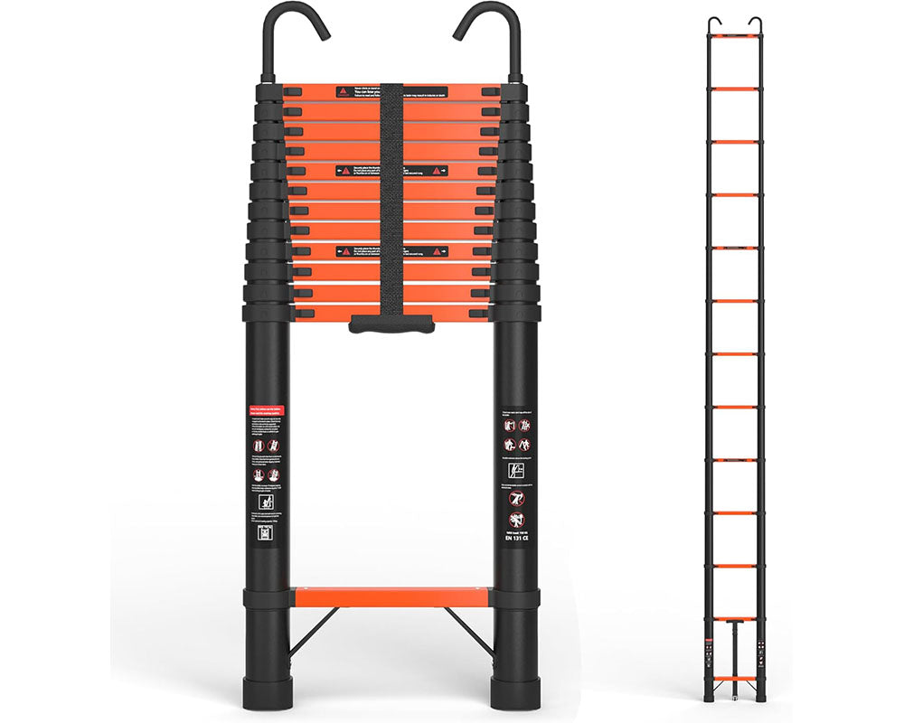 Telescopic Ladder 5m Aluminium Telescoping