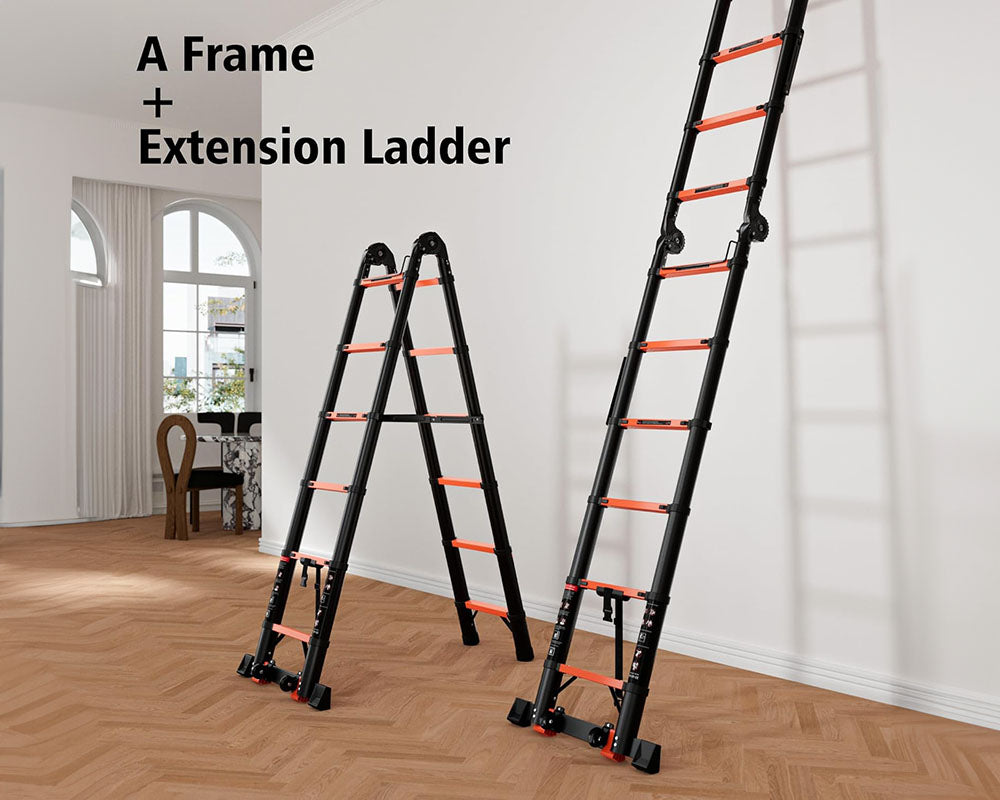 Telescopic Ladder 5m Aluminium Telescoping