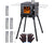 Portable Wood Stove - Wood Burning Stove for Outdoor Cooking, Heating, and Ice Fishing