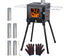 Portable Wood Stove - Wood Burning Stove for Outdoor Cooking, Heating, and Ice Fishing