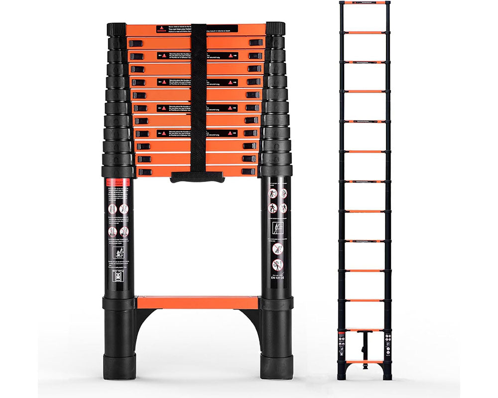 Multi-Purpose Aluminum Telescopic Ladder 3.8 Meter