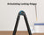 3.8M Extension Ladder telescopic ladder A frame