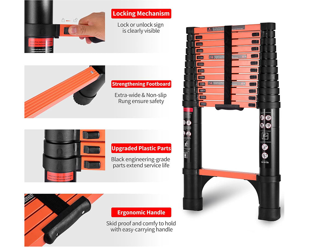 6.2M Telescopic Ladder 6.2M Aluminium Telescoping