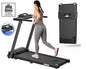 Portable Foldable Treadmill for Home with 158 KG Capacity and LED Display 3.0 HP Walking Pad with Handle Bar