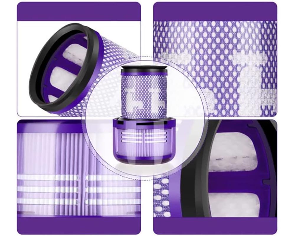 V12 Replacement HEPA Filters for Dyson V12 Detect Slim