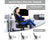 Office Chair with Lumbar Support, Armrests, Adjustable Headrest – High Back Swivel Computer Chair for Home Office (Black)