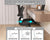 Office Chair with Lumbar Support, Armrests, Adjustable Headrest – High Back Swivel Computer Chair for Home Office (Black)