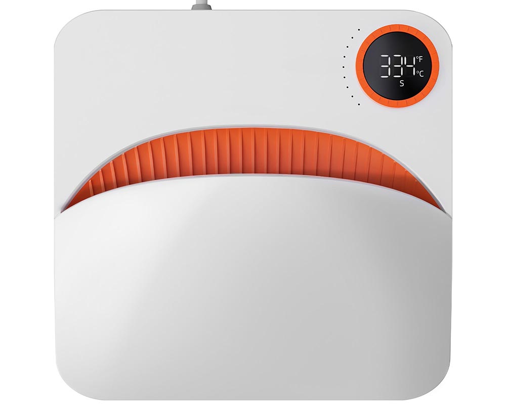 Heat Press Machine 9" x 9" - Portable Mini Press with Timer Function Insulated Base for Heat Transfer Projects