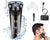Beard Trimmer  IPX7 Waterproof Electric Razor with Pop-Up Trimmer & LED Display