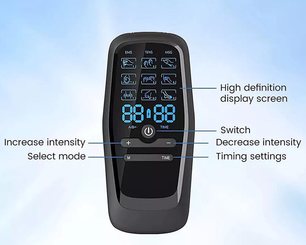 27 Modes TENS Unit Muscle Therapy Pain Relief Stimulator Machine