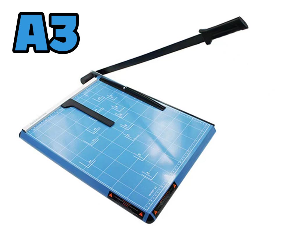 A3 Paper Cutter Trimmer – 18" Cutting Capacity, 12-Sheet Capacity Paper Cutter