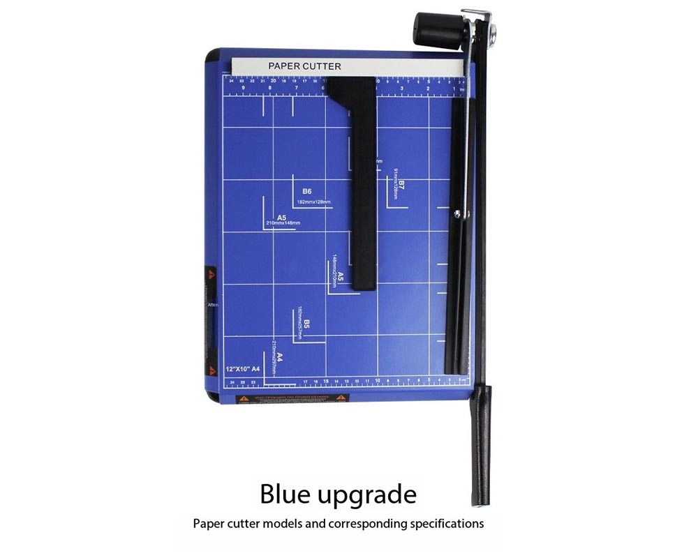 A3 Paper Cutter Trimmer – 18" Cutting Capacity, 12-Sheet Capacity Paper Cutter