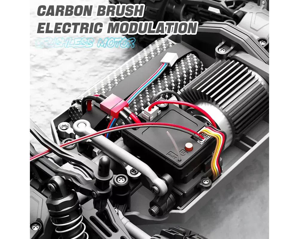 4WD RC Off-Road Monster Truck – High-Speed 50Km/h Remote Control Car