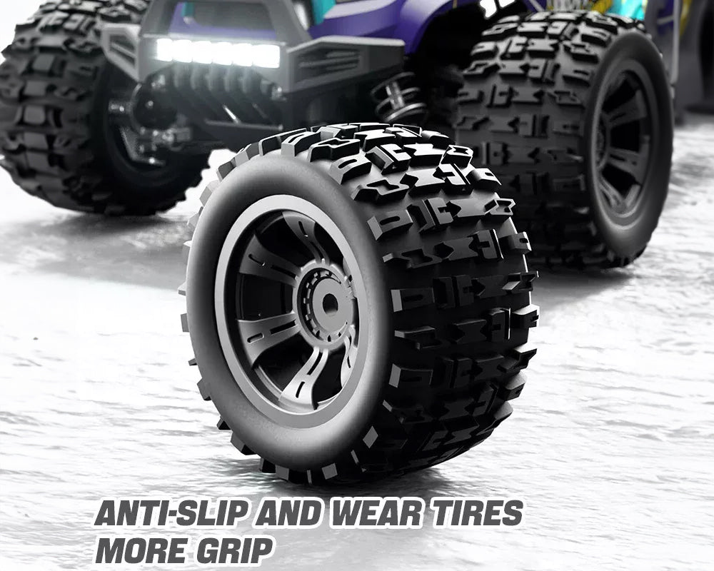 4WD RC Off-Road Monster Truck – High-Speed 50Km/h Remote Control Car