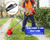 Weed Eater Cordless – Foldable String Trimmer 24V Battery Operated Garden Cutter