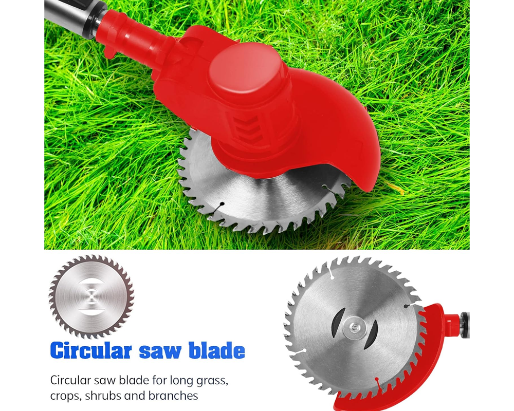 Weed Eater Cordless – Foldable String Trimmer 24V Battery Operated Garden Cutter