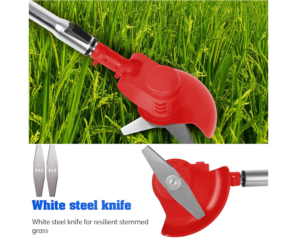 Weed Eater Cordless – Foldable String Trimmer 24V Battery Operated Garden Cutter