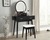CURA Vanity Dressing Table with Lighted Mirror and Stool