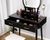 CURA Vanity Dressing Table with Lighted Mirror and Stool