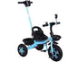Kids Trike - Adjustable Kids Bike with Parent Steering (Blue)