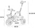 Kids Trike - Adjustable Kids Bike with Parent Steering (Blue)
