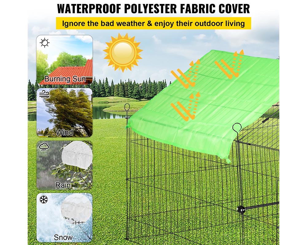 Outdoor Chicken Coop Metal Outdoor Chicken Coop Run for Backyard