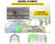 Outdoor Chicken Coop Metal Outdoor Chicken Coop Run for Backyard