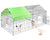 Outdoor Chicken Coop Metal Outdoor Chicken Coop Run for Backyard