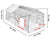 Outdoor Chicken Coop Metal Outdoor Chicken Coop Run for Backyard