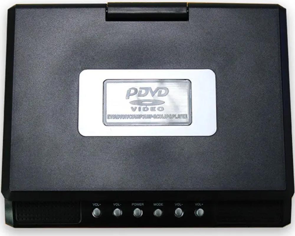 Portable DVD Player 7.8 Inch HD TV Home & Car DVD Player with USB, FM, Game Function