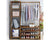 Bamboo Wardrobe Clothes Rack – Freestanding Closet Organizer with Storage Shelves & Shoe Racks (80CM)