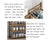 Bamboo Wardrobe Clothes Rack – Freestanding Closet Organizer with Storage Shelves & Shoe Racks (80CM)