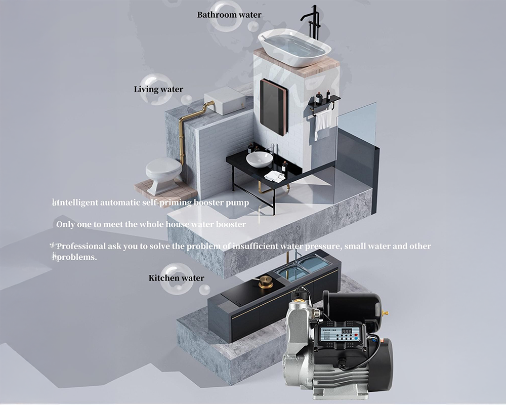 400W water pressure booster pump