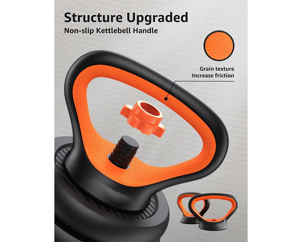 Adjustable Dumbbell Set, 20Kg Free Weight Set with Connector Bar – 6 in 1 Workout Gear for Home Gym Fitness Exercise