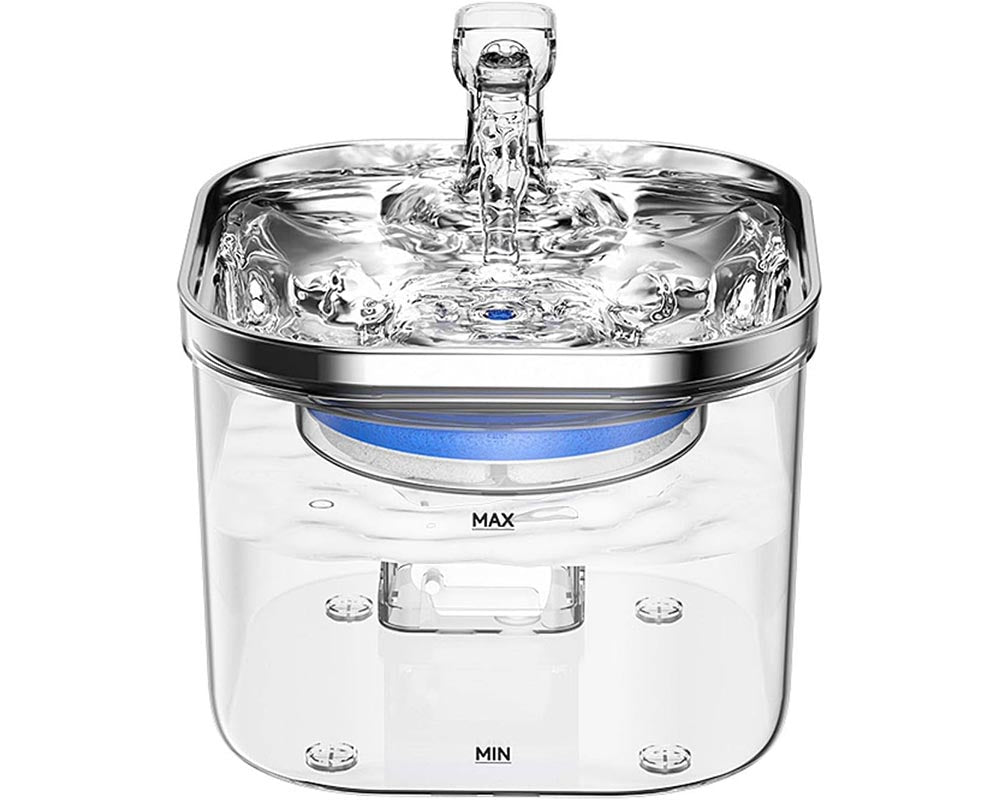 Cat Water Fountain 2L with Induction & Constant Temperature