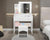 CURA Vanity Dressing Table with Lighted Mirror & Upholstered Stool