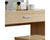 CURA Dressing Table with Stool – Elegant Makeup Vanity & Compact Desk