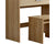 CURA Dressing Table with Stool – Elegant Makeup Vanity & Compact Desk