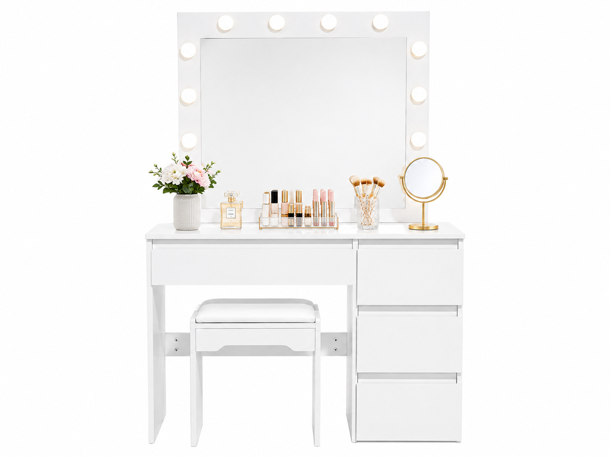 Dressing Table with HD Mirror Vanity